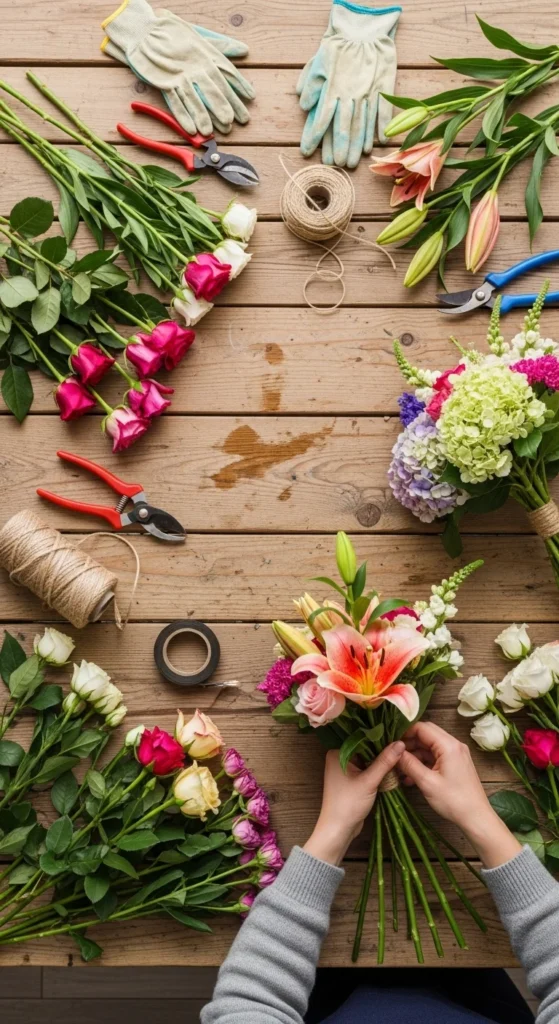 Arrange Like a Pro: Build from the Base Up