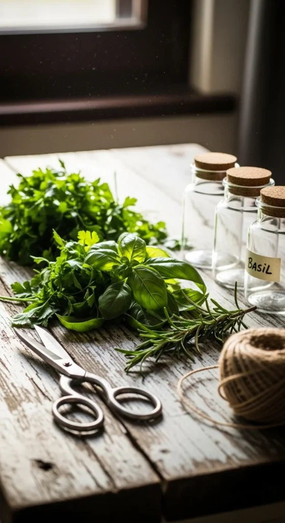 Harvesting Your Herbs for Continuous Growth