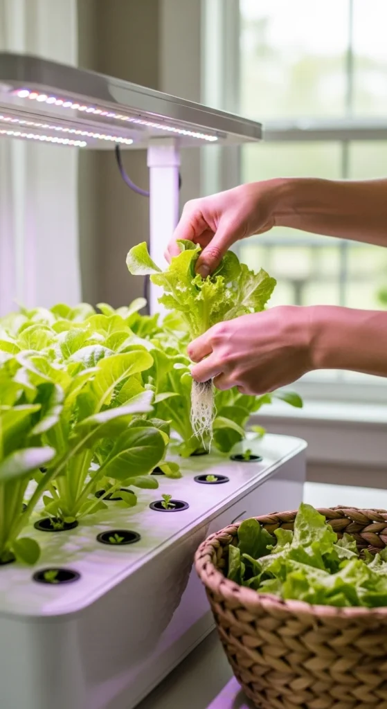 Harvest and Enjoy Your Soil-Free Produce