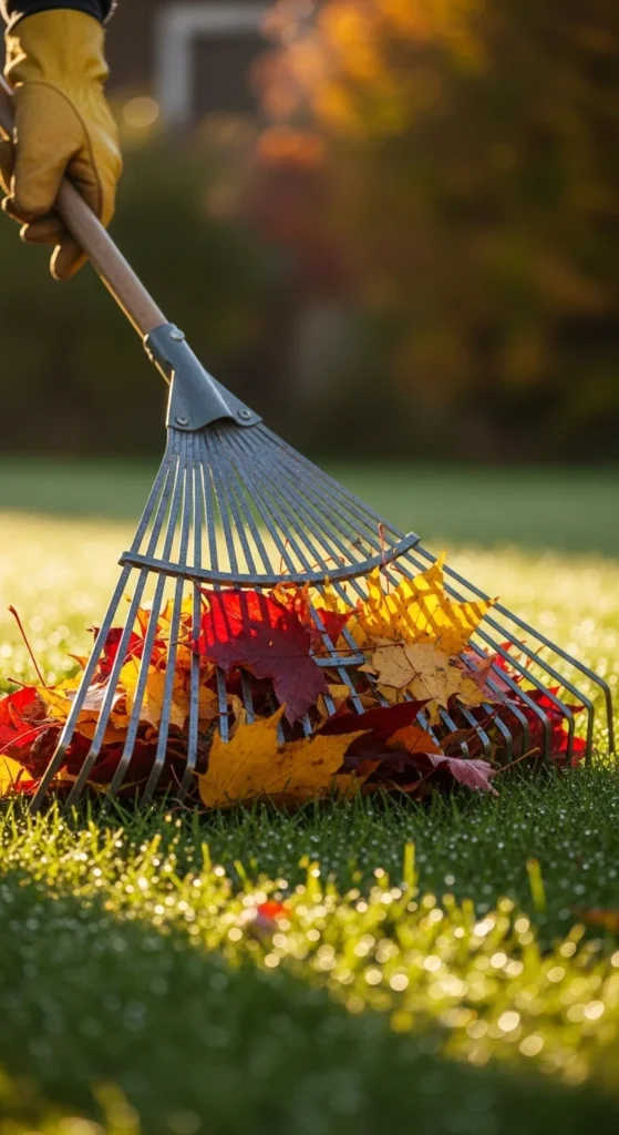 Heavy-Duty Leaf Rake