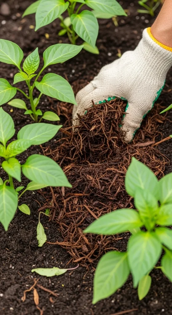 Retains Moisture in the Soil