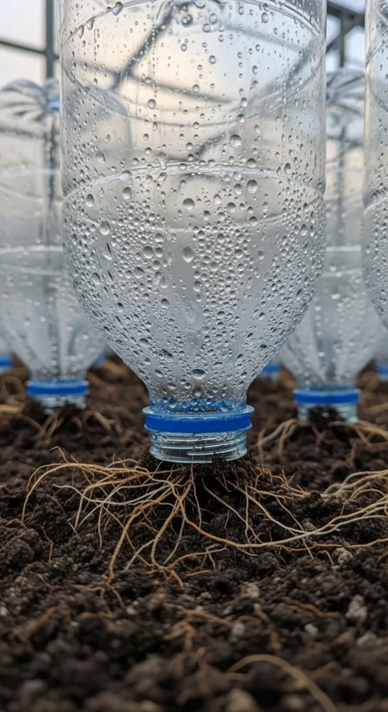 Reuse Plastic Bottles as Mini Watering Systems