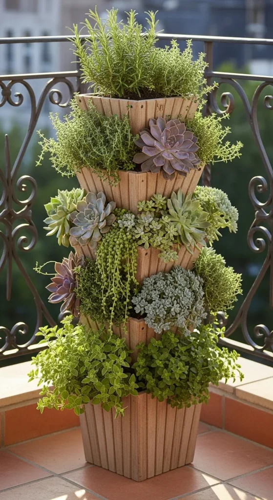 Vertical Planter Towers