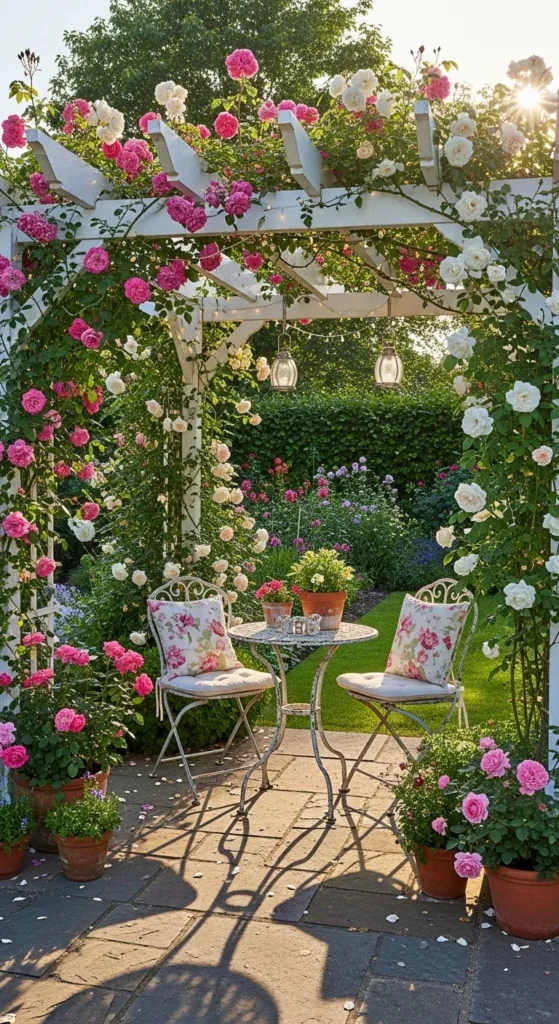 Add a Pergola or Trellis