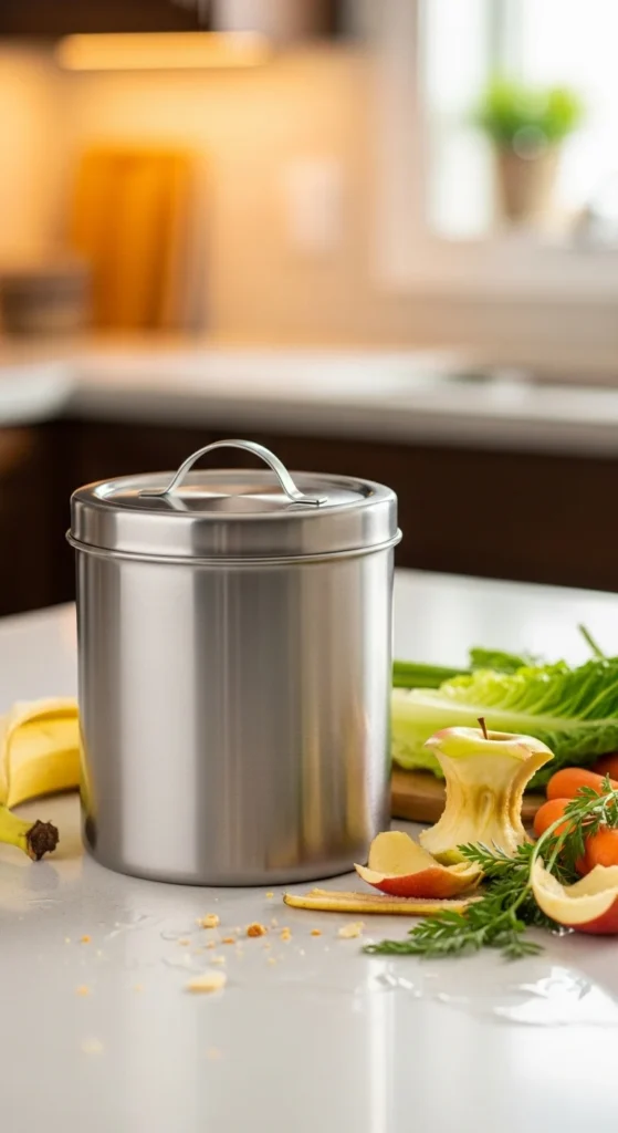 Keep a Compost Pail Indoors