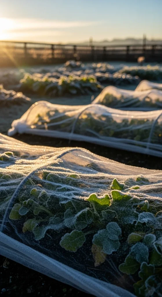 Protect Tender Plants with Row Covers