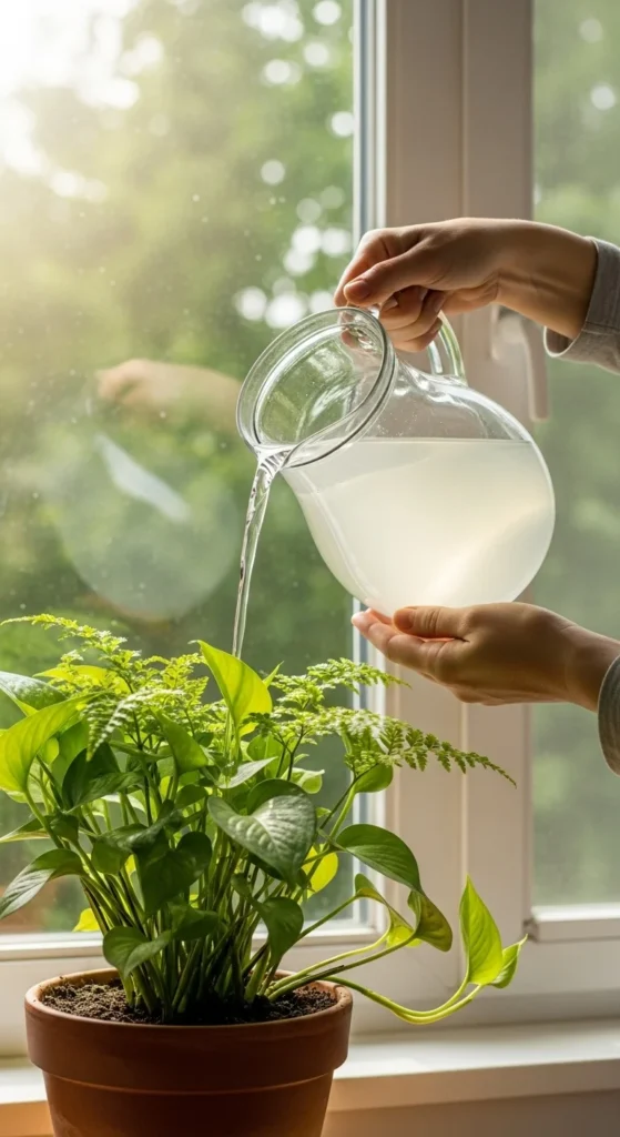 Use Leftover Aquarium Water