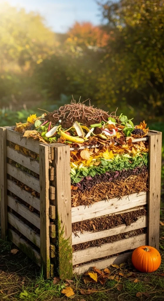 Create a Simple Leaf Compost Pile