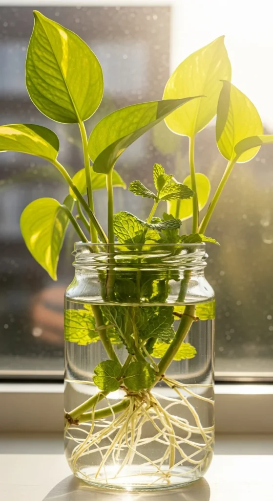 Propagate with Glass Jars