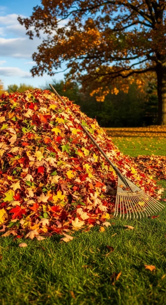 Rake Fallen Leaves