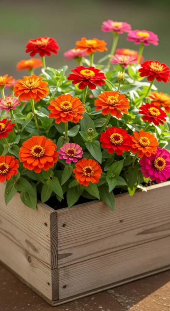 Zinnias