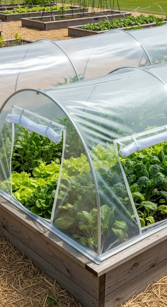 Hoop Tunnel Raised Bed