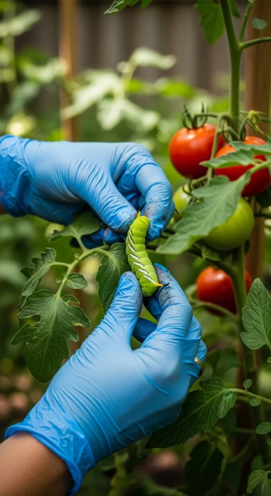Handpick Large Insects