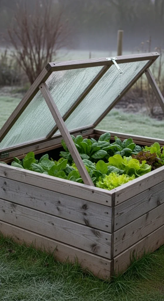 Raised Bed with Cold Frame