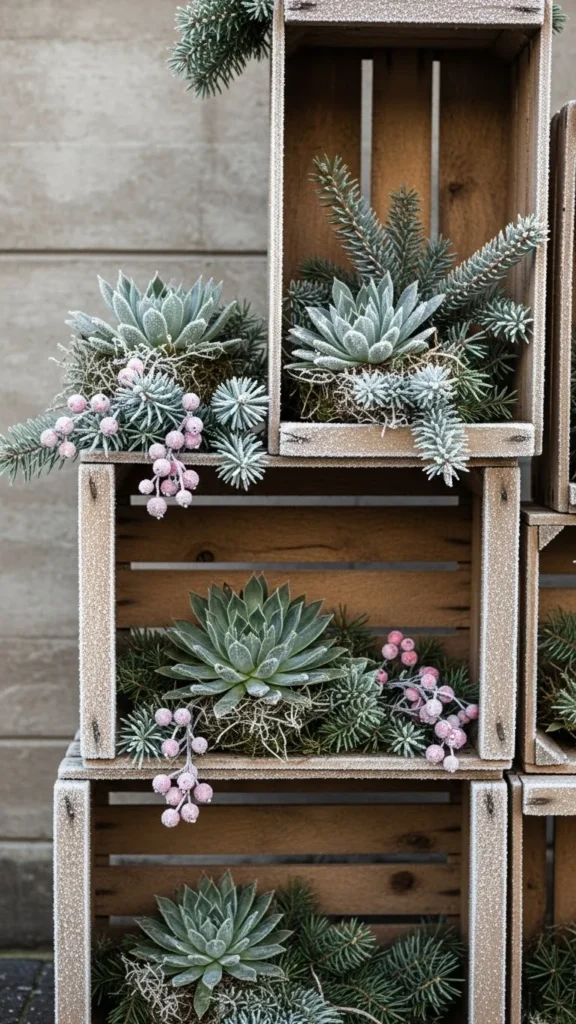 Stacked Crate Garden