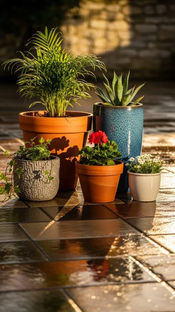 Patio Heat Reflection Cluster