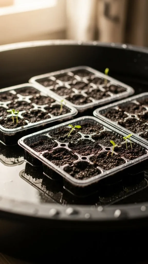 Try Bottom-Watering to Reduce Mess