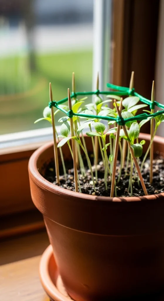 Use Toothpicks for Mini Support