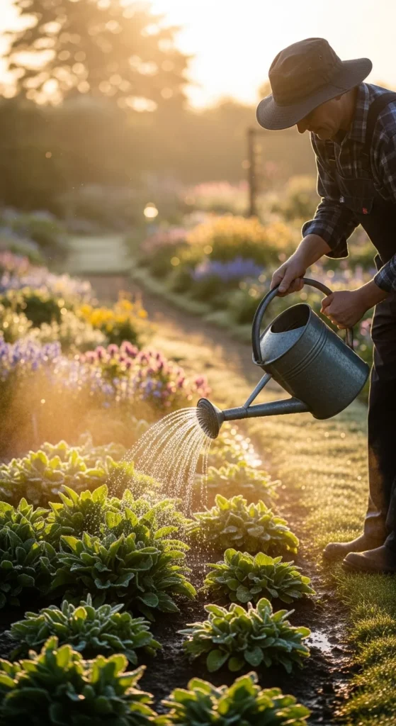 Water Early in the Day