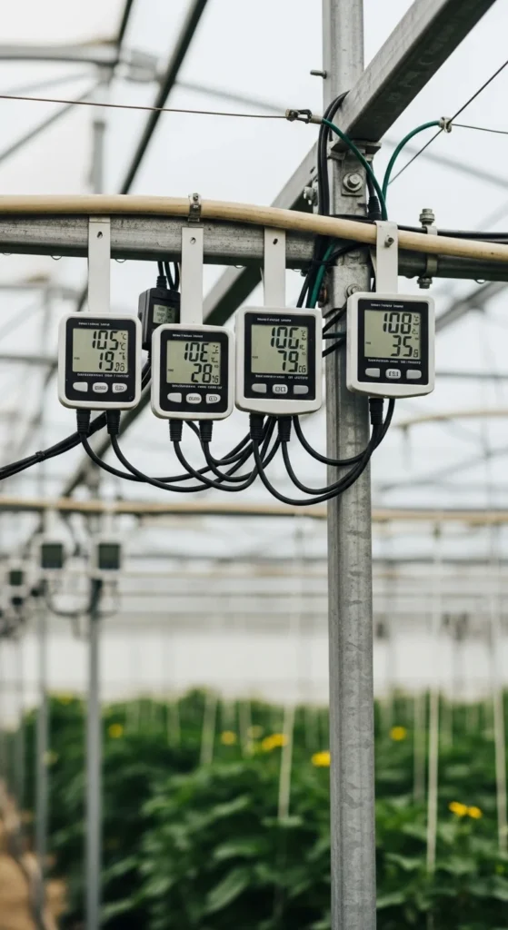 Hang Thermometers and Hygrometers