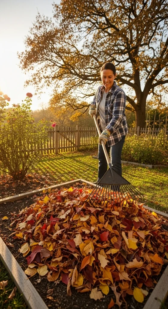 Keep Leaves as Insulation