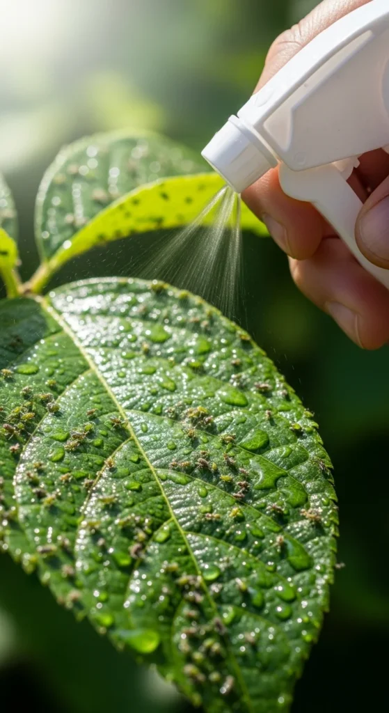Keep Pests Away with Soap Spray