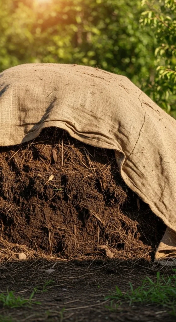 Cover the Compost Pile