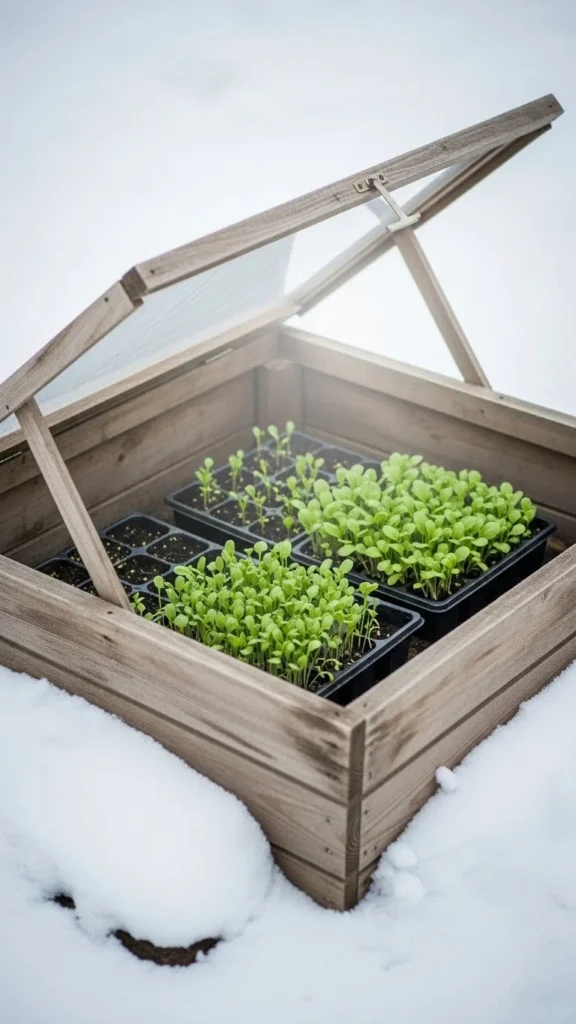 Create a Simple Cold Frame Outdoors