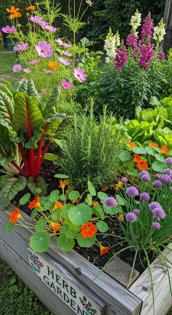 Mix Edibles with Ornamentals
