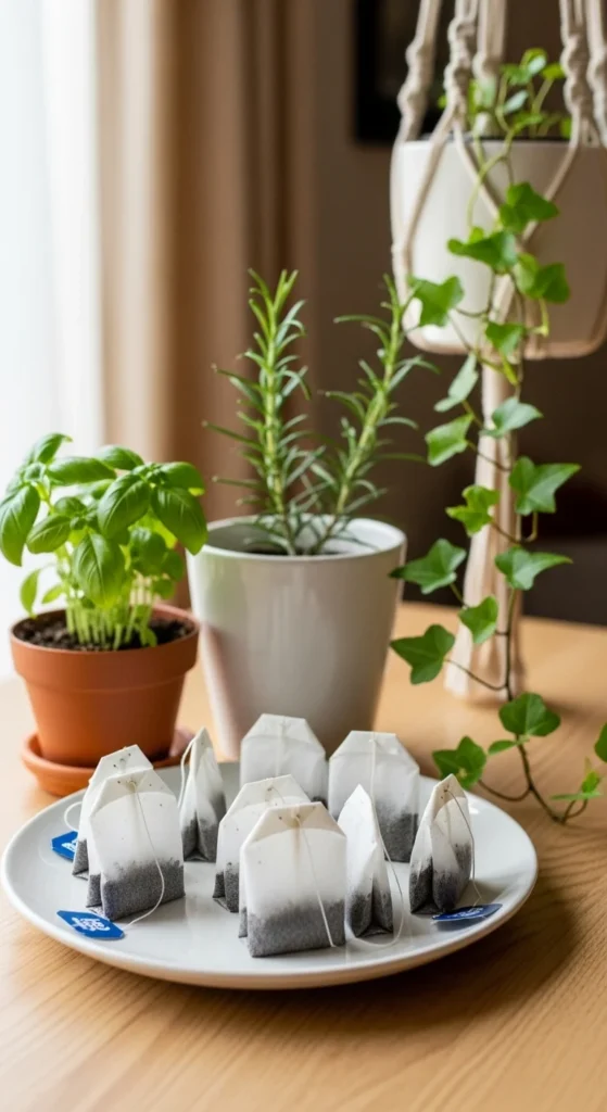 Recycle Old Tea Bags