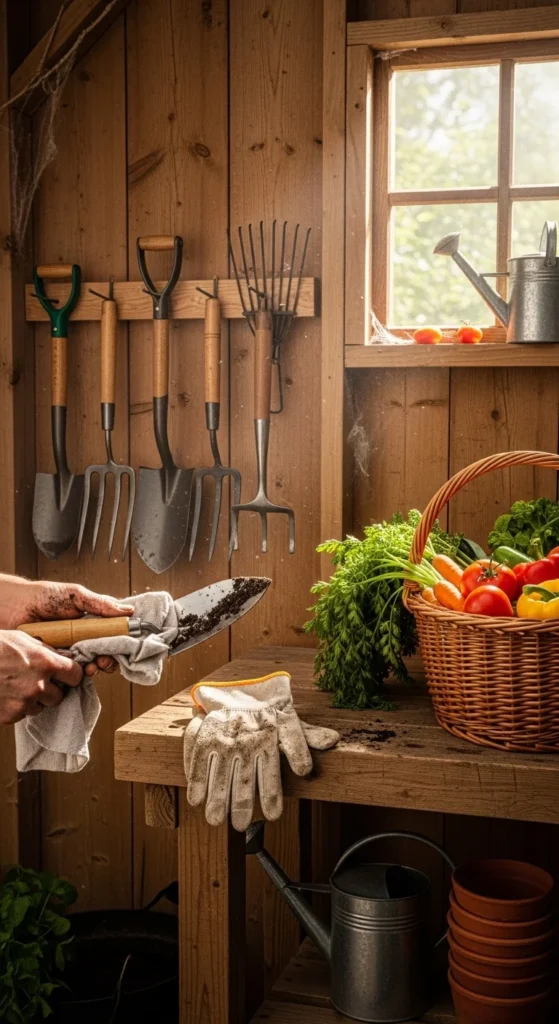 Clean and Store Tools