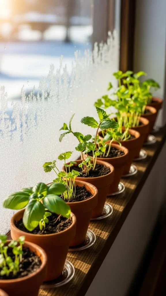 Start Herbs in Small Indoor Pots