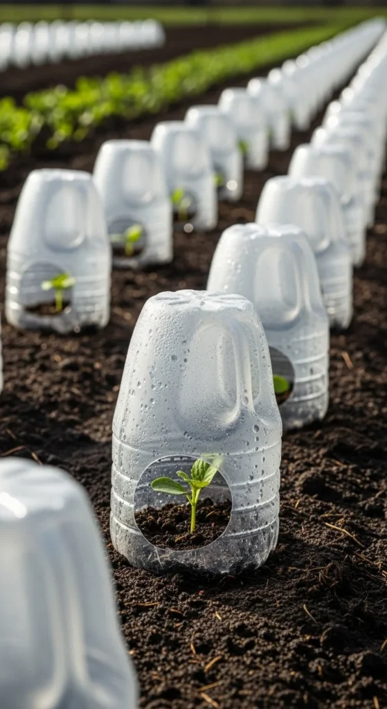 Use a Milk Jug as a Humidity Dome