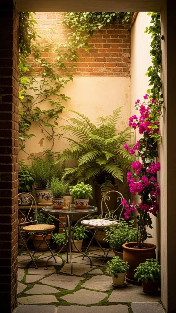 Enclosed Patio Nook