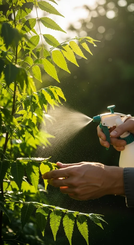Use Neem Oil Spray