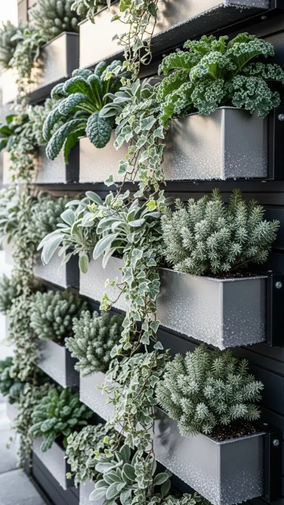 Vertical Wall Planter Line