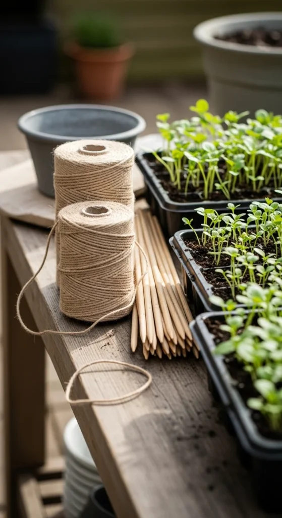 Garden Twine and Stakes
