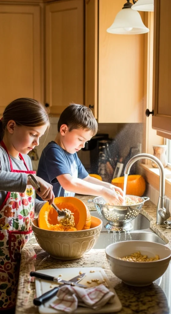 Harvest and Save Pumpkin Seeds