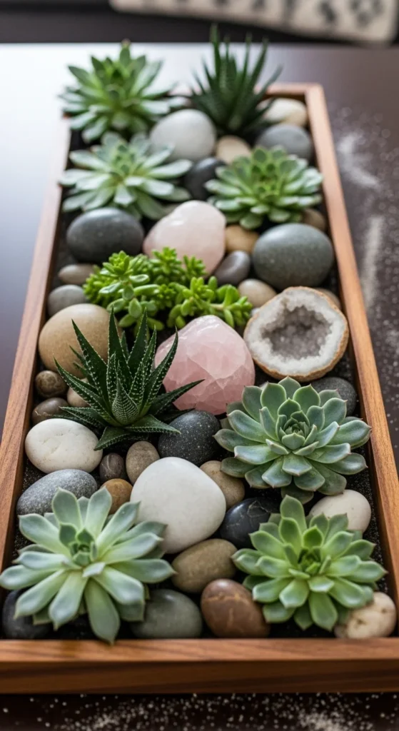 Build a Tabletop Succulent Garden