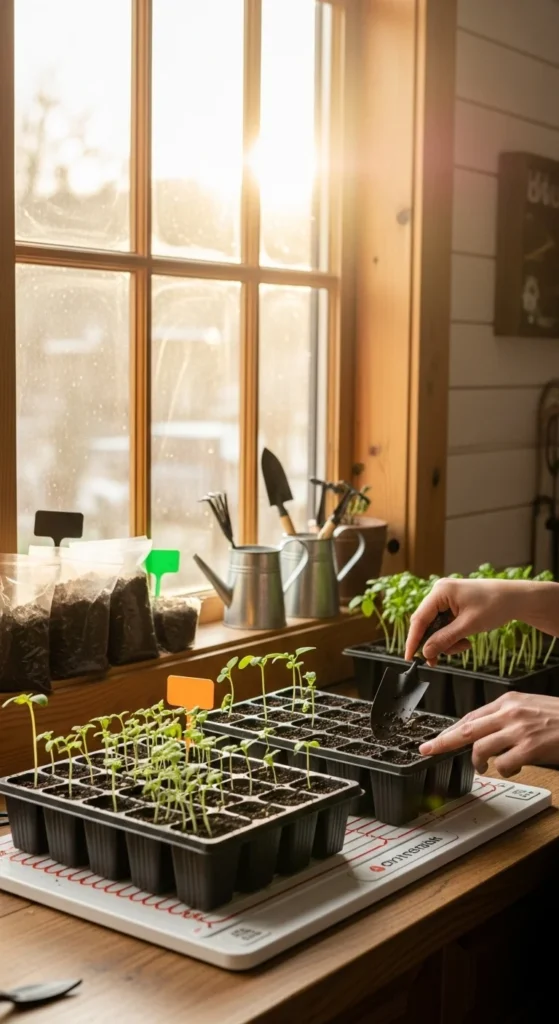 Seed Trays and Heat Mats