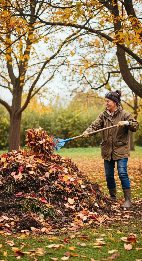 Compost Fallen Leaves