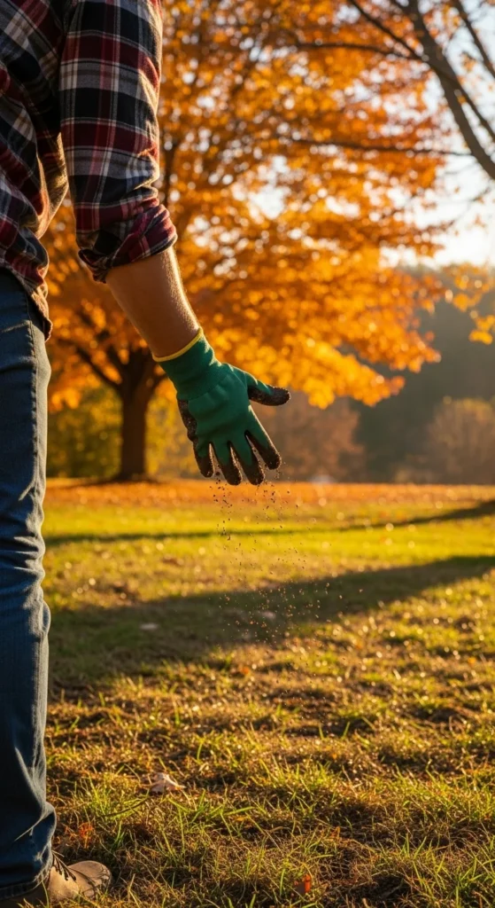 Overseed Thin Patches