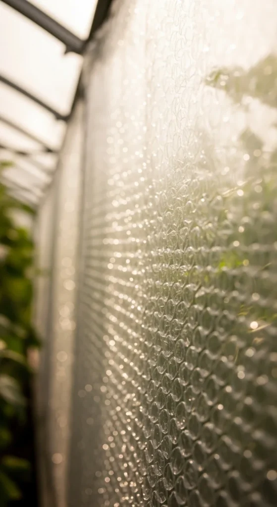 Use Bubble Wrap for Winter Insulation