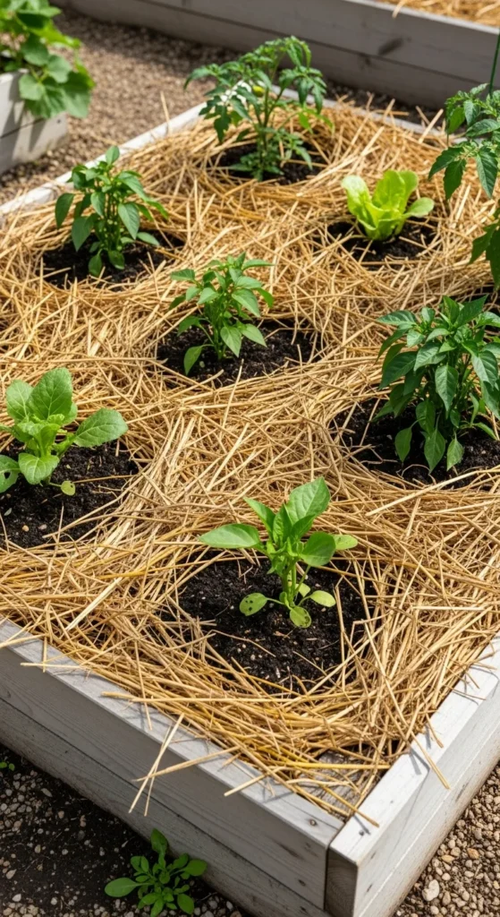 Use Mulch for Moisture Control