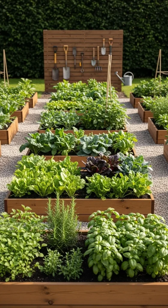 Use Raised Garden Beds for Order