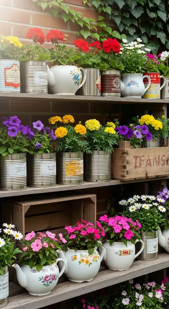 Use Recycled Containers