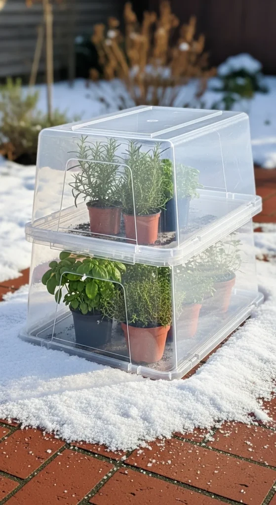 Create a Mini Greenhouse