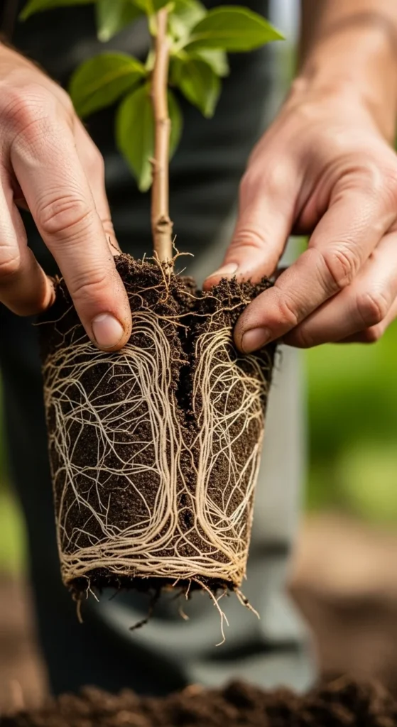 Loosen the Root Ball