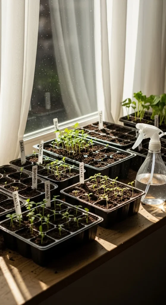 Start Seeds Indoors