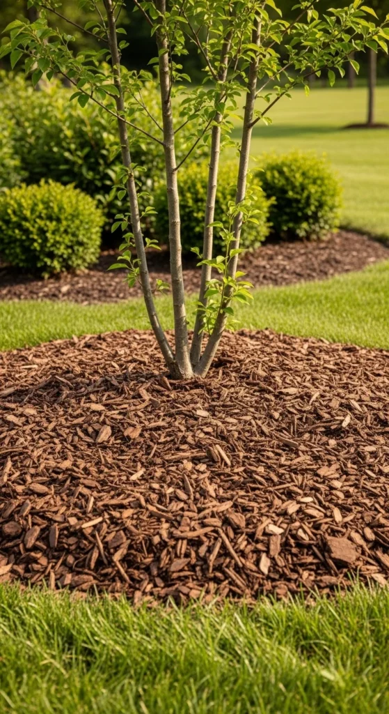  Add Organic Mulch Around the Base